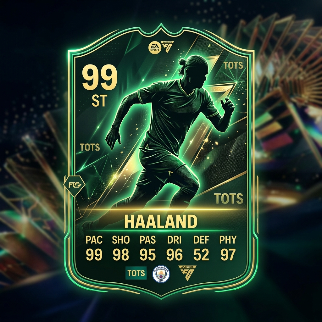 TOTS Haaland 99 OVR